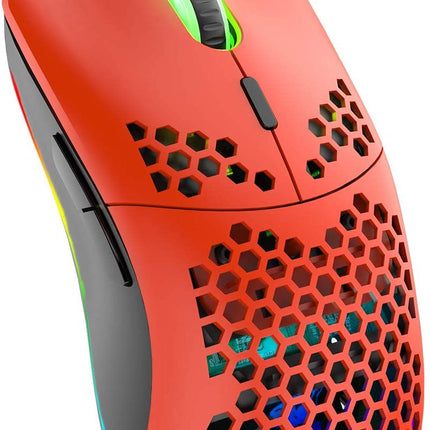 Gaming Mice Mouse 6400 DPI USB RGB Flowing Backlit Light Wired PC Laptop PS4 PS5 Random Color