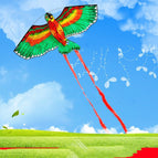 Beige green parrot / 115cm