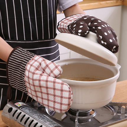 Oven Mitts Lovely Steaming Box Heat Proof Thickening
