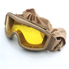 Khaki Frame Yellow Film