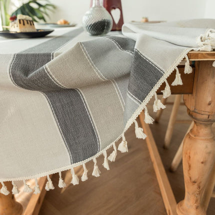 New Cotton And Linen Tassel Table Flag