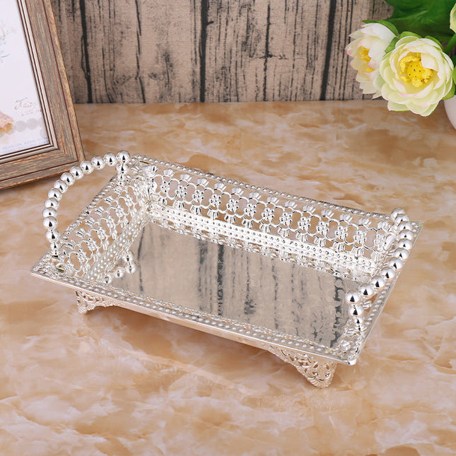 Tea Table Fruit Plate Household Living Room Metal Ornaments