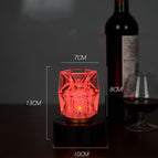 Red light / Broken brick button switch / 220V US
