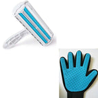 Blue with blue glove