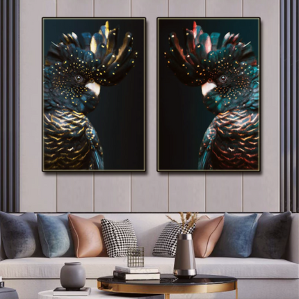 Animal Print Art Wall Painting Living Room Decor
