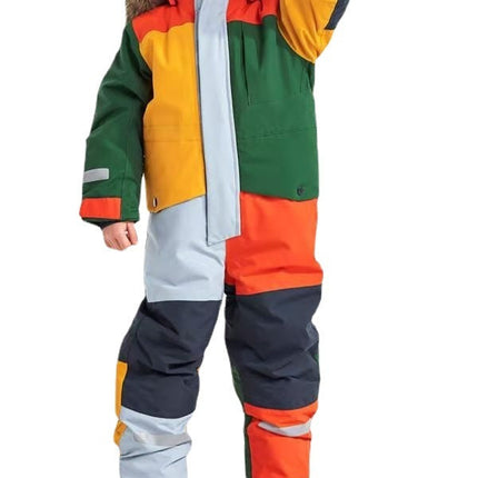Children's Ski Suit Outdoor Single Double Board Luminous Windproof Waterproof Thickened Thermal Wear