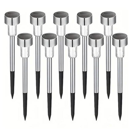 10-Pack: Outdoor Solar Landscape Lawn Light