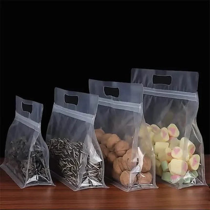 10-Pieces: Reusable Silicone Leakproof Food Storage Bags