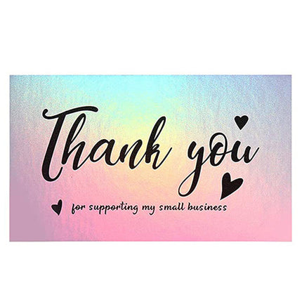 English Holiday Thank You Simple And DIY Creative Greeting Card