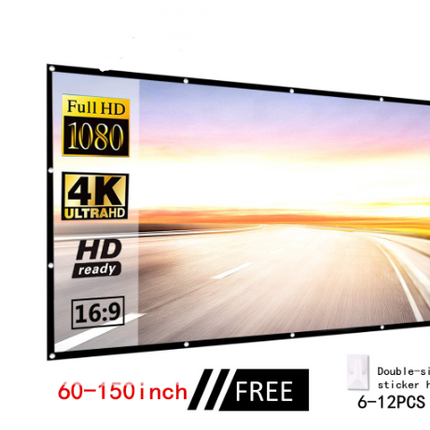 Shadow Screen 120" ALR Fixed Frame Projector Screen — Slate Grey High-Contrast Ambient Light Rejecting Surface for Home Theater | SHADOW-SCREEN-ALR-12