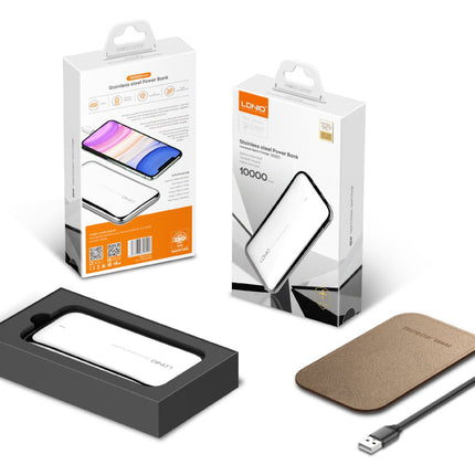 Austenitic Stainless Steel Large Capacity Power Bank