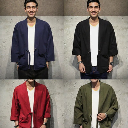 Casual Authentic style clothing cardigan men's jacket