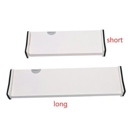 Adjustable cabinet storage box