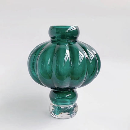 Creative New Lantern Glass Vase Living Room Dining Table Flower Arrangement
