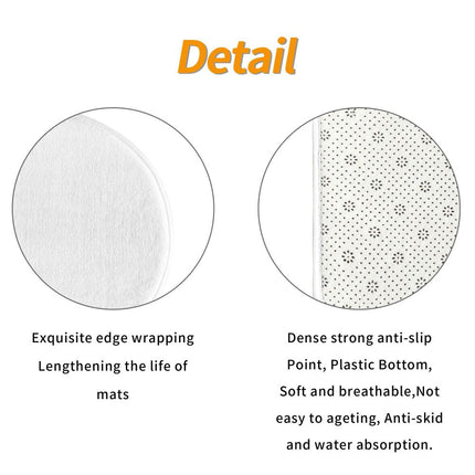 Create Your Own 24x16in Flannel Anti-Slip Floor Mats 3-Piece Set