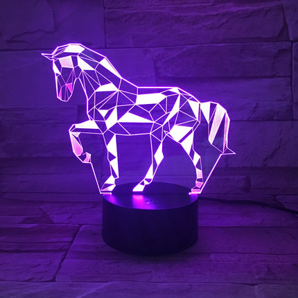 Remote touch gradient table lamp