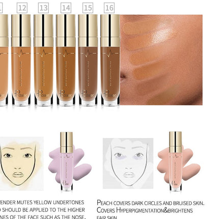 Pudaier foundation Professional Moisturizer Face Base MakeUp Long Lasting Convenient Concealer Makeup Cosmetic Concealer