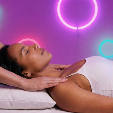 New Neck and back Massager Device Electric Muscle Vibration Stimulation Relaxation Instrument For Neck and back care