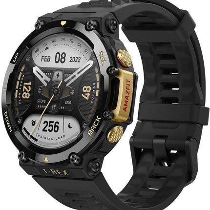Amazfit T Rex 2 Smartwatch T Rex 2 Dual Band Route Import 150 Built In Sports Modes Smart Watch
