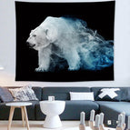 Polar bear / 200x148cm