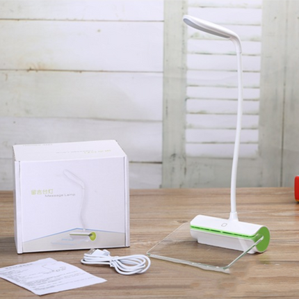 Rechargeable LED lamp message board table lamp