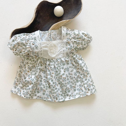 Korean Version Of Floral Princess Dress