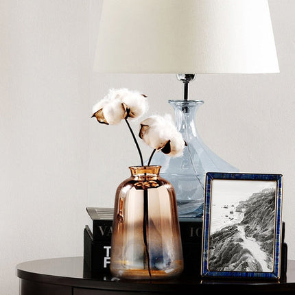 Nordic modern minimalist decoration in glass vase