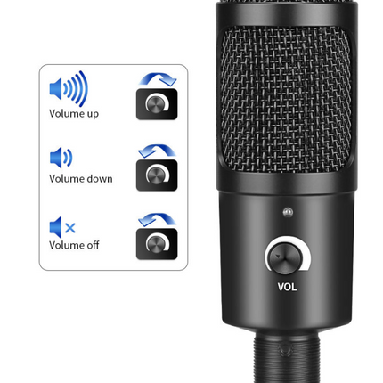 USB Microphone for laptop and Computers for Recording
