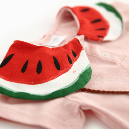 Cute cartoon watermelon baby romper