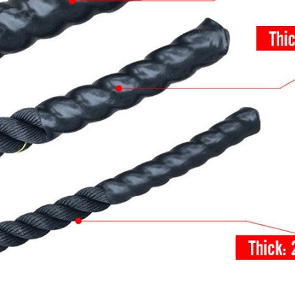 Rope Battle Skipping Ropes Power Training  Fitness Home Gym Equipment