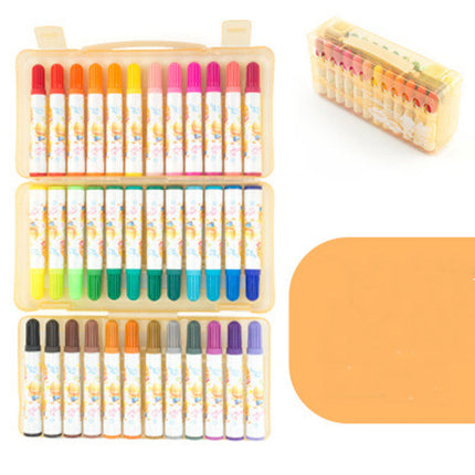 Painting Crayons Gift Box Children's Thick Head Set