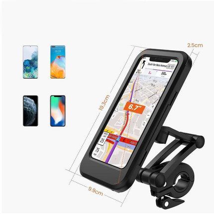 Car Mobile Phone Holder For Electric Vehicle Riding Navigation