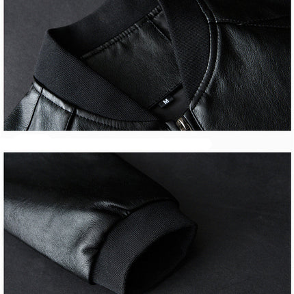 Korean Style Handsome Slim Plus Size Motorcycle Suit