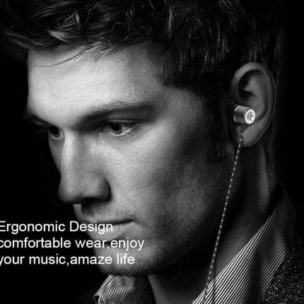 Fanbiya S1 metal headsetIn-Ear Earphones mobile phone earphone general with wheat bass