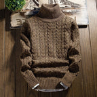 Turtleneck camel / M