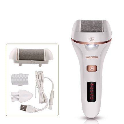 Electric peeling and waterproof foot washing device