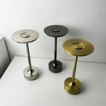 All Aluminum I-shaped Touch Table Lamp USB Charging