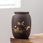 Purple Sand Auspicious Crane / 690ml
