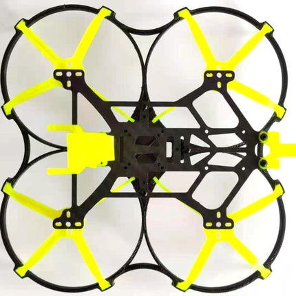 Velociraptor 110x 3 Inch Wheelbase 2mm Arm TPU Carbon Fiber Frame Rack