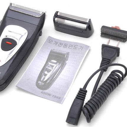 Rechargeable electric shaver