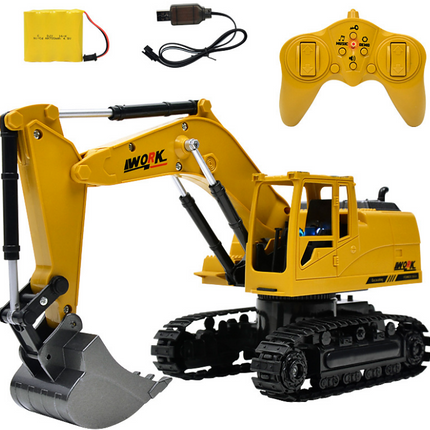 Wireless remote control excavator