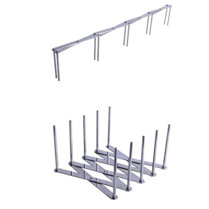 Stainless steel cooker cover frame