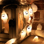 White ghost / 2meters 10lights warm white