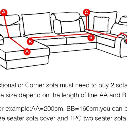 Single double triple four seater sofa cover