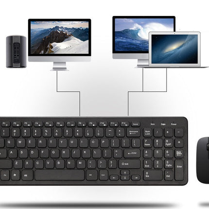 Wireless keyboard and mouse set