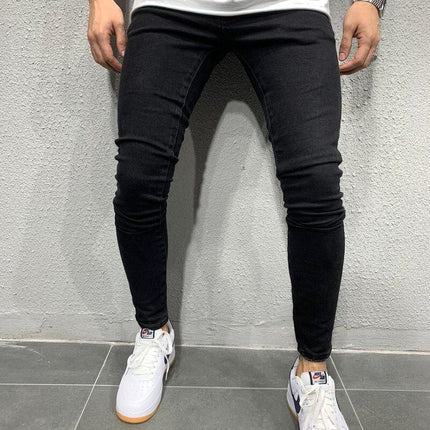 Men's casual stretch jeans