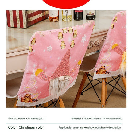 Christmas Decorations Chair Cover