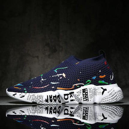 Canvas shoes breathable mesh shoes