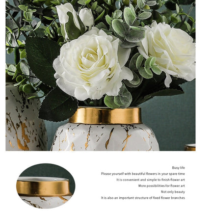 Light Luxury Creative Living Room Ceramic Vase