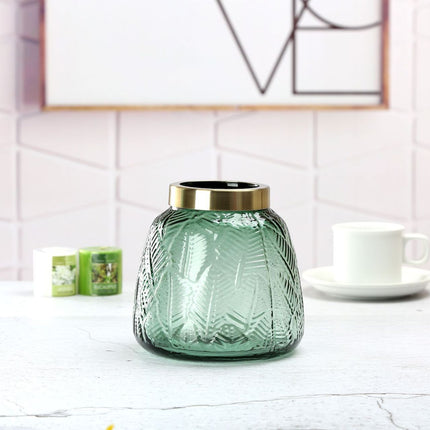 Creative Fashion Home Stained Glass Vase